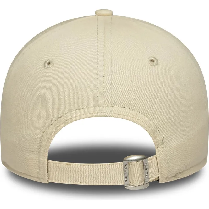 cappellino-curvo-beige-regolabile-da-donna-9forty-floral-icon-dei-los-angeles-dodgers-mlb-di-new-era