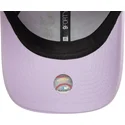 cappellino-curvo-viola-regolabile-da-donna-9forty-floral-icon-dei-new-york-yankees-mlb-di-new-era