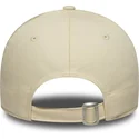 beige-verstellbare-damen-cap-9forty-beaded-der-new-york-yankees-mlb-von-new-era