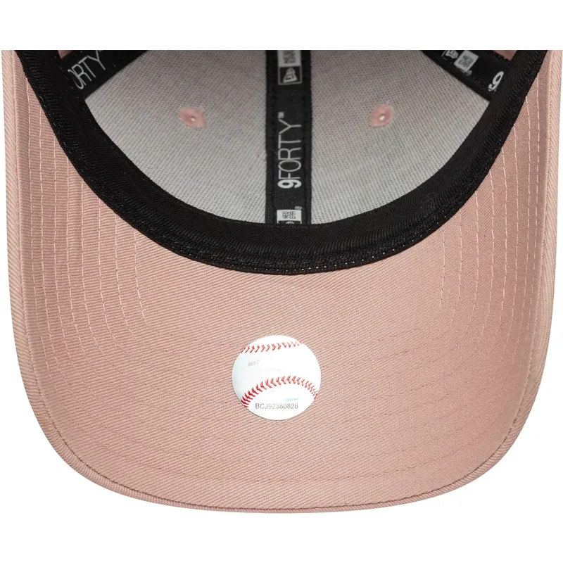new-era-new-york-yankees-mlb-9forty-beaded-justerbar-pink-buet-kasket-til-kvinder