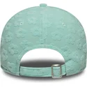 cappellino-curvo-verde-regolabile-da-donna-9forty-floral-towelling-los-angeles-dodgers-mlb-di-new-era