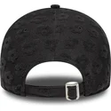 cappellino-curvo-nero-regolabile-da-donna-9forty-floral-towelling-dei-new-york-yankees-mlb-di-new-era
