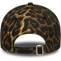 verstellbare-damen-cap-mit-gebogenem-schirm-im-leopardenmuster-9twenty-outline-der-new-york-yankees-mlb-von-new-era