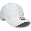 cappellino-curvo-bianco-regolabile-da-donna-con-logo-bianco-9twenty-broderie-dei-new-york-yankees-mlb-di-new-era