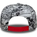 cappello-piatto-nero-snapback-per-bambino-9fifty-all-over-print-di-superman-dc-comics-di-new-era