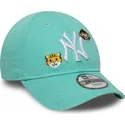 gorra-curva-verde-ajustable-para-nino-9forty-animal-icon-de-new-york-yankees-mlb-de-new-era