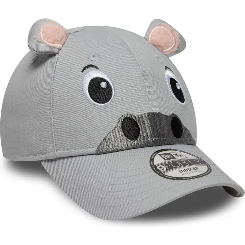 szara-regulowana-czapka-z-daszkiem-dla-chlopca-9forty-animal-new-era