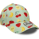 gorra-curva-verde-ajustable-para-nino-9forty-all-over-print-fruit-de-new-era