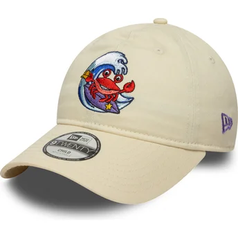 Cappellino curvo beige regolabile per bambino 9TWENTY Surf Crew di New Era