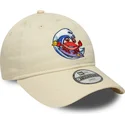 cappellino-curvo-beige-regolabile-per-bambino-9twenty-surf-crew-di-new-era