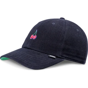 Justerbar mørkeblå buet kasket Do Nothing Club DNC Cherry fra Djinns