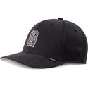 cappellino-curvo-nero-snapback-truefit-leaf-sun-di-djinns