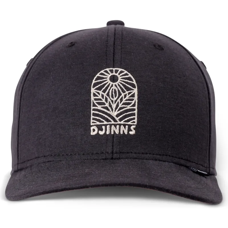 gorra-curva-sort-snapback-truefit-leaf-sun-fra-djinns