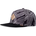 cappello-piatto-nero-snapback-ma-pattern-di-djinns