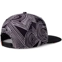 cappello-piatto-nero-snapback-ma-pattern-di-djinns