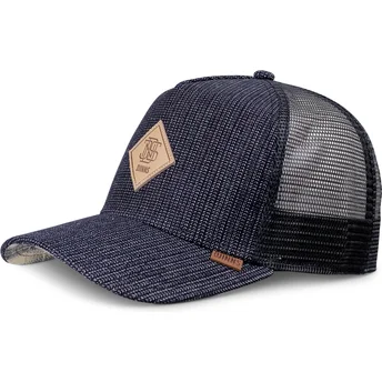 Gorra trucker mørkeblå HFT Denim Wishy fra Djinns