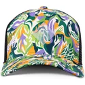 cappellino-trucker-multicolore-hft-hawaiian-animals-di-djinns