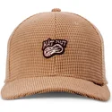 djinns-curved-brim-truefit-hat-nut-waffle-brown-snapback-cap
