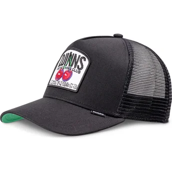 Sort trucker kasket Do Nothing Club HFT DNC Cherry fra Djinns