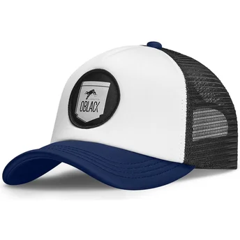 Cappellino trucker blu navy Classic di Oblack