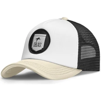 Beige trucker kasket Classic fra Oblack