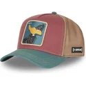 cappellino-trucker-multicolore-daffy-duck-daf3-ct-looney-tunes-di-capslab