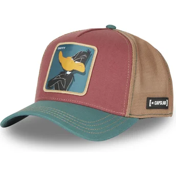 Cappello trucker multicolore Daffy Duck DAF3 CT Looney Tunes di Capslab