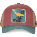 trucker-mutze-mehrfarbig-daffy-duck-daf3-ct-looney-tunes-von-capslab