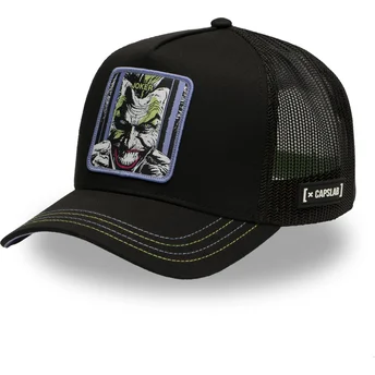 Gorra trucker nera Joker DC8 JOK DC Comics di Capslab