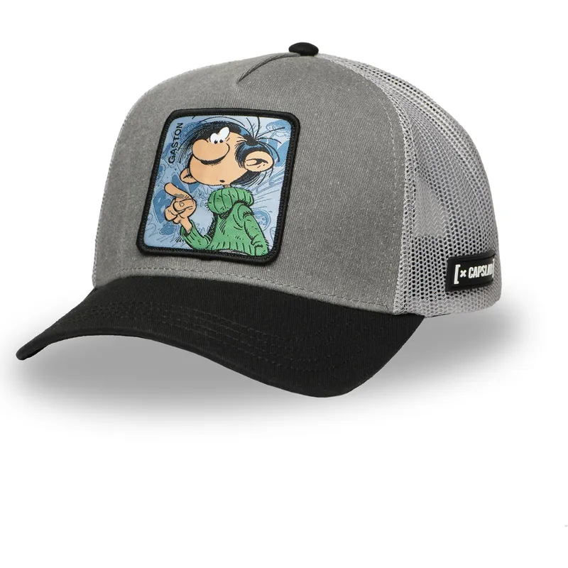cappellino-trucker-grigio-gaston-lagaffe-gas-di-capslab