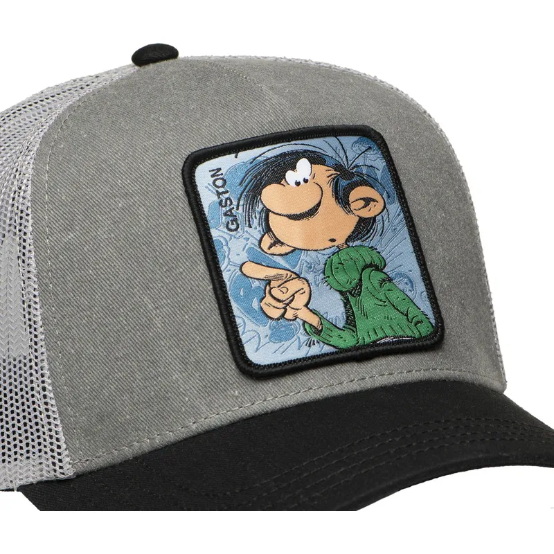 cappellino-trucker-grigio-gaston-lagaffe-gas-di-capslab
