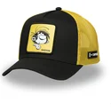 casquette-trucker-noire-et-jaune-gaston-lagaffe-hea-capslab