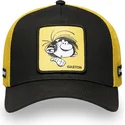 casquette-trucker-noire-et-jaune-gaston-lagaffe-hea-capslab