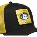 casquette-trucker-noire-et-jaune-gaston-lagaffe-hea-capslab