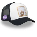 weisse-und-schwarze-trucker-kappe-monkey-d-luffy-op5-gea-one-piece-von-capslab