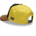 cappellino-snapback-curvo-nero-giallo-e-marrone-pikachu-pmk6-pik-pokemon-di-capslab