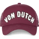 cappellino-trucker-granata-buckl-b-di-von-dutch