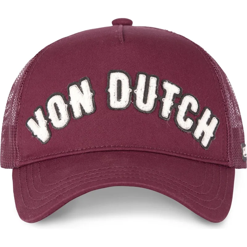 cappellino-trucker-granata-buckl-b-di-von-dutch