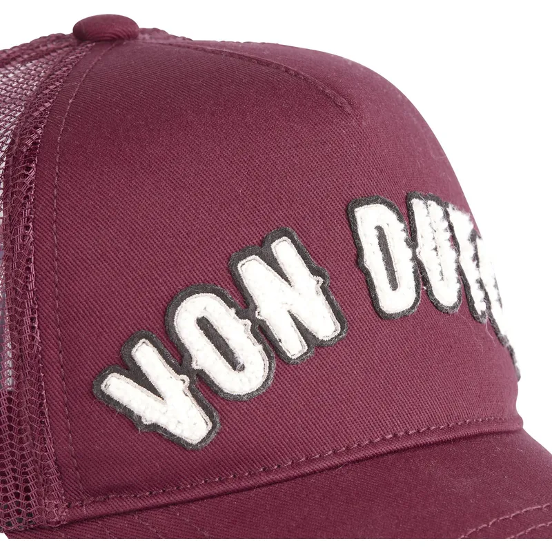 cappellino-trucker-granata-buckl-b-di-von-dutch