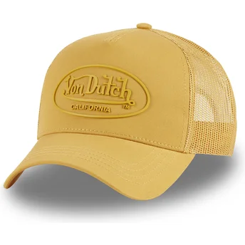 Cappellino trucker giallo LOG13 di Von Dutch