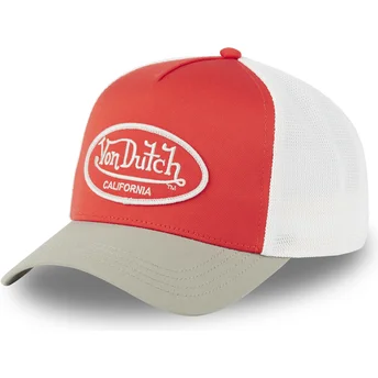 Von Dutch flerfärgad truckerkeps POLY01