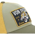 cappellino-trucker-verde-e-giallo-wild02-di-von-dutch