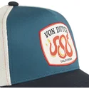 cappellino-trucker-blu-e-bianco-wild03-di-von-dutch