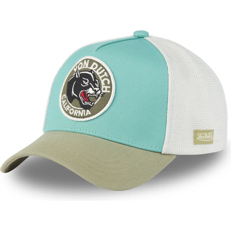 von-dutch-wild04-bla-og-gron-trucker-cap
