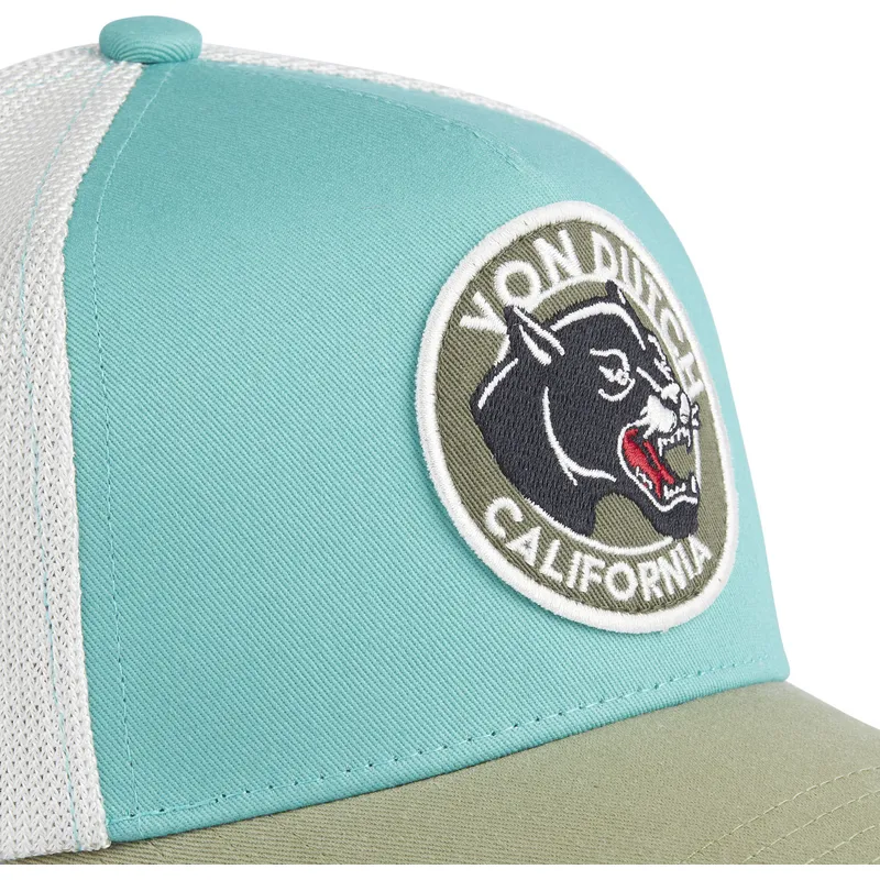 von-dutch-wild04-bla-og-gron-trucker-cap