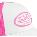 cappellino-trucker-bianco-e-rosa-fluo01-ct-di-von-dutch