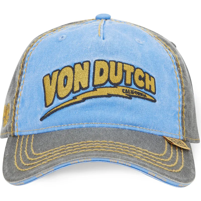 cappellino-curvo-blu-e-grigio-regolabile-retro05-di-von-dutch