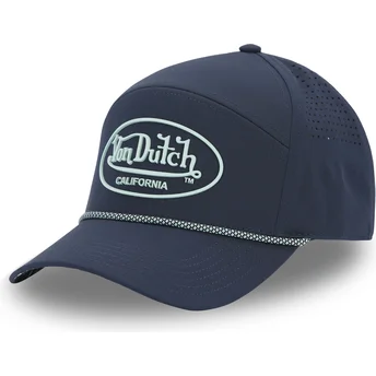 Cappellino curvo blu navy regolabile CORD01 di Von Dutch