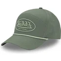 cappello-verde-regolabile-con-visiera-curva-cord02-di-von-dutch