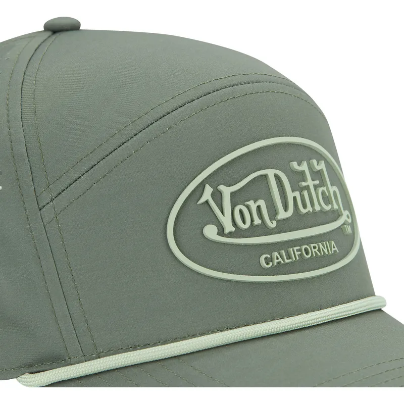cappellino-visiera-curva-verde-regolabile-cord02-di-von-dutch